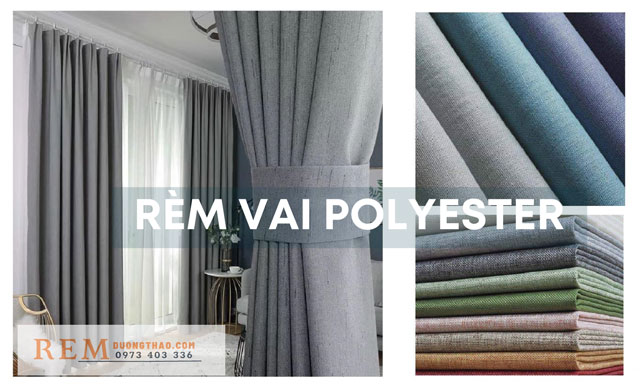 Rèm vải Polyester 