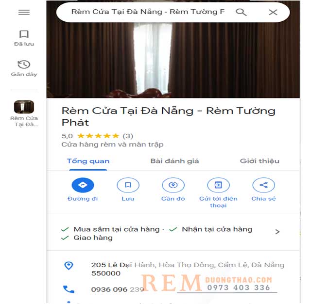 rèm dương thảo