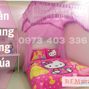 Màn Công Chúa-Biến Hóa Không Gian Ngủ Thành Chốn Mơ Mộng