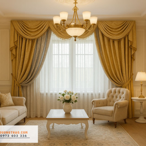 Nâng tầm không gian với những mẫu rèm cửa đẹp nhất hiện nay
